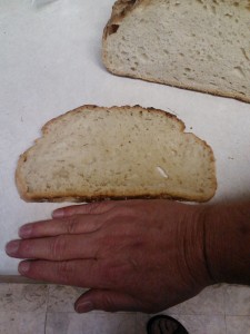 Now that is a slice of bread.